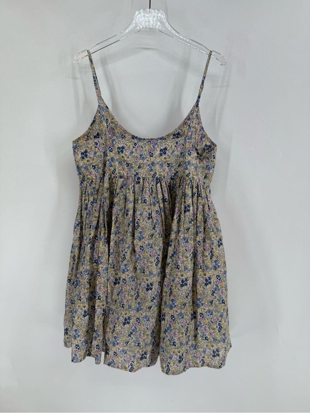 Natural life strappy mini floral dress size large